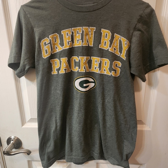Majestic Other - Green Bay Packers Majestic Gray Triple Peak T-Shirt Size S